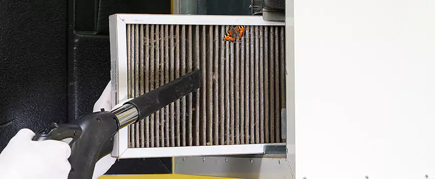 Clogged Air Duct Cleaning Process in Charlottesville, VA