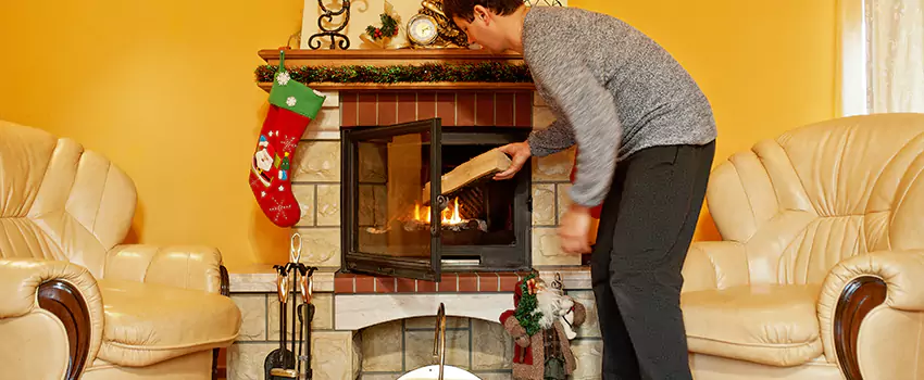 Gas to Wood-Burning Fireplace Conversion Services in Charlottesville, Virginia