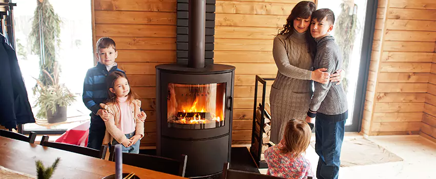 Morso Cast Iron Fireplace Insert Installation in Charlottesville, Virginia
