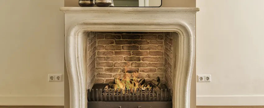 Vintage-style Fireplace Redesign in Charlottesville, Virginia