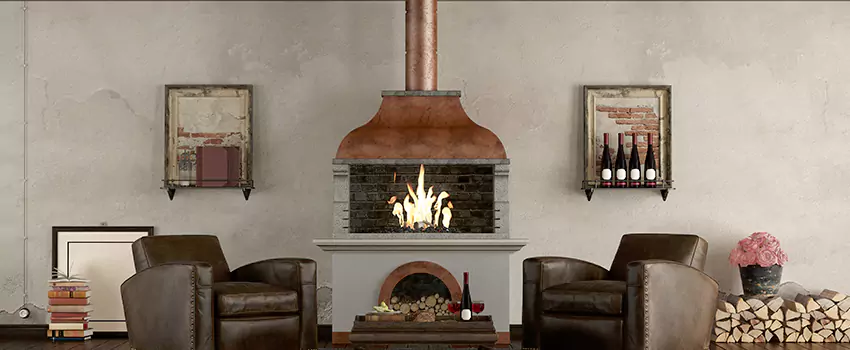 Thelin Hearth Products Providence Pellet Insert Fireplace Installation in Charlottesville, VA