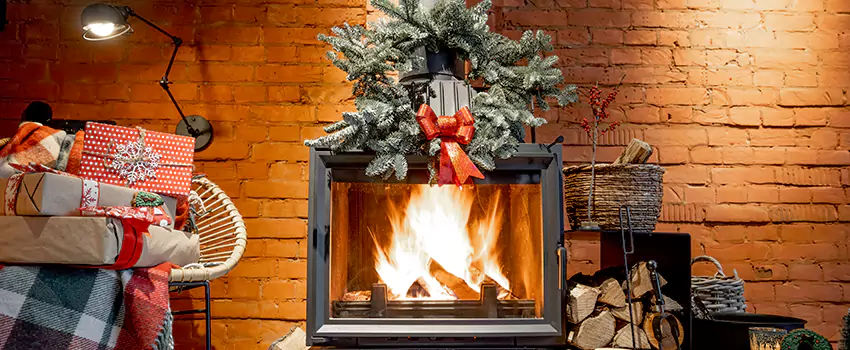 Travis Industries Linear Gas Fireplace Installation in Charlottesville, Virginia