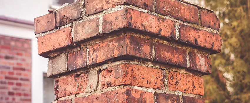 Cracked Chimney Bricks Repair Cost in Charlottesville, Virginia