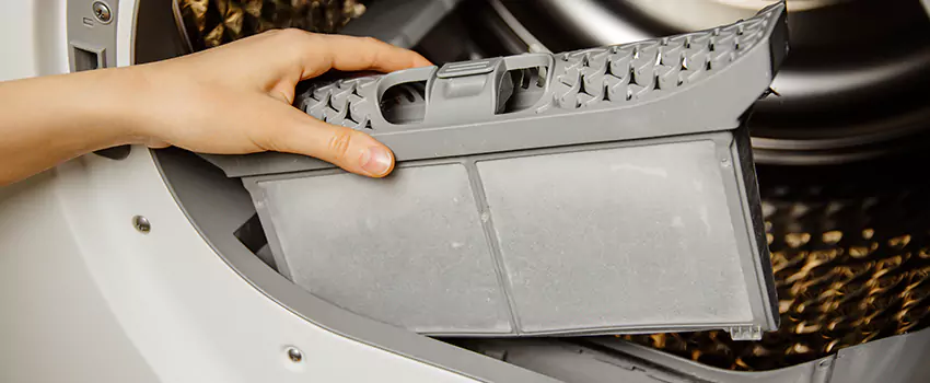 Signs Of A Clogged Dryer Lint Trap in Charlottesville, Virginia