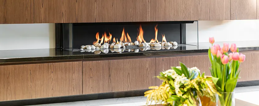 Double-height Fireplace Design Refurbishment in Charlottesville, Virginia